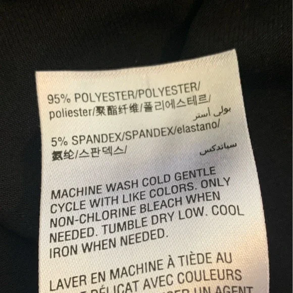 INC International Concepts black dress size Large - Picture 4 of 14